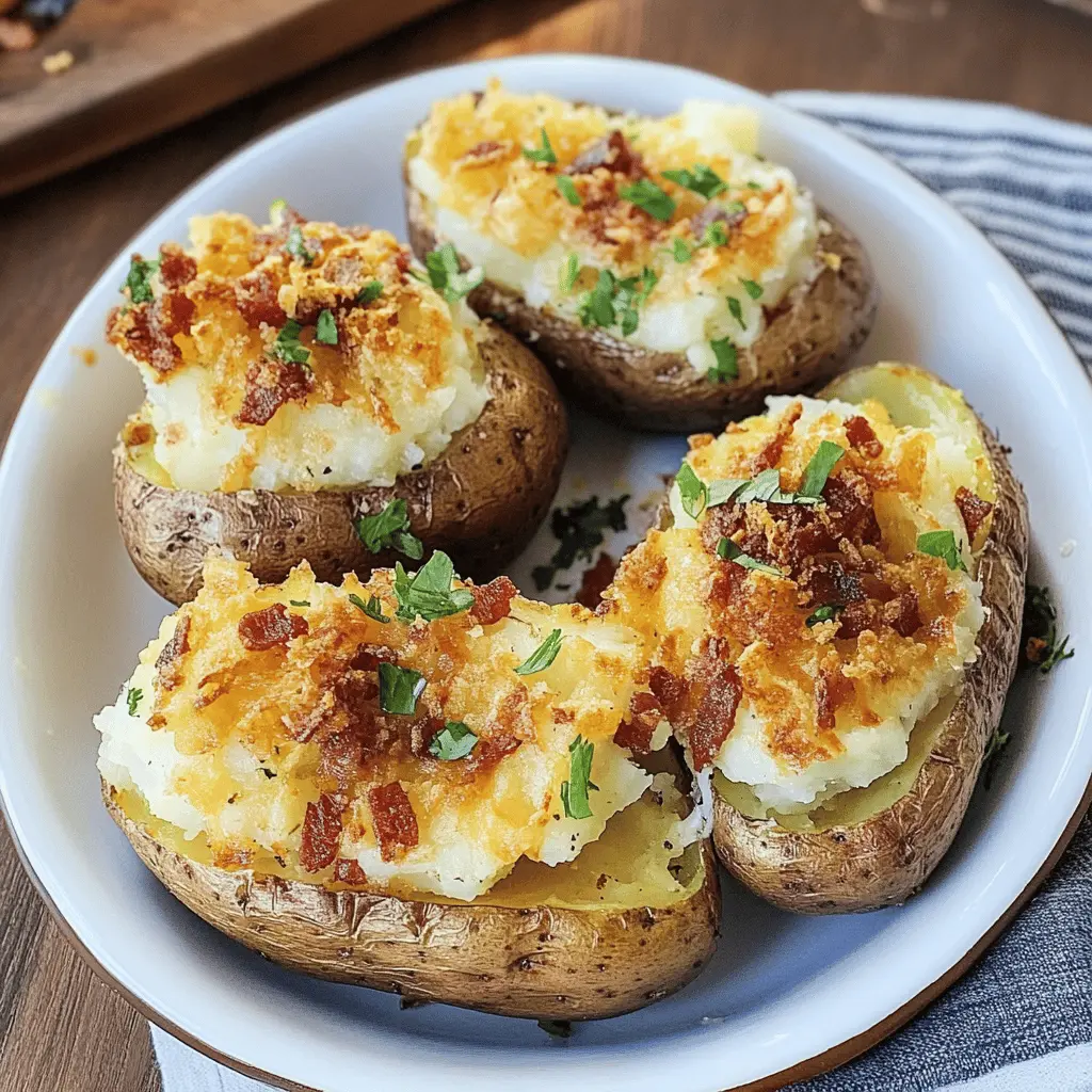 Get ready to elevate your dinner with the ultimate baked potato! These steakhouse-style baked potatoes are fluffy on the inside and perfectly crispy on the outside. Topped with melted butter, sour cream, and chives, they make the perfect side for any steak or grilled meat. Save this recipe for your next special dinner or barbecue night!