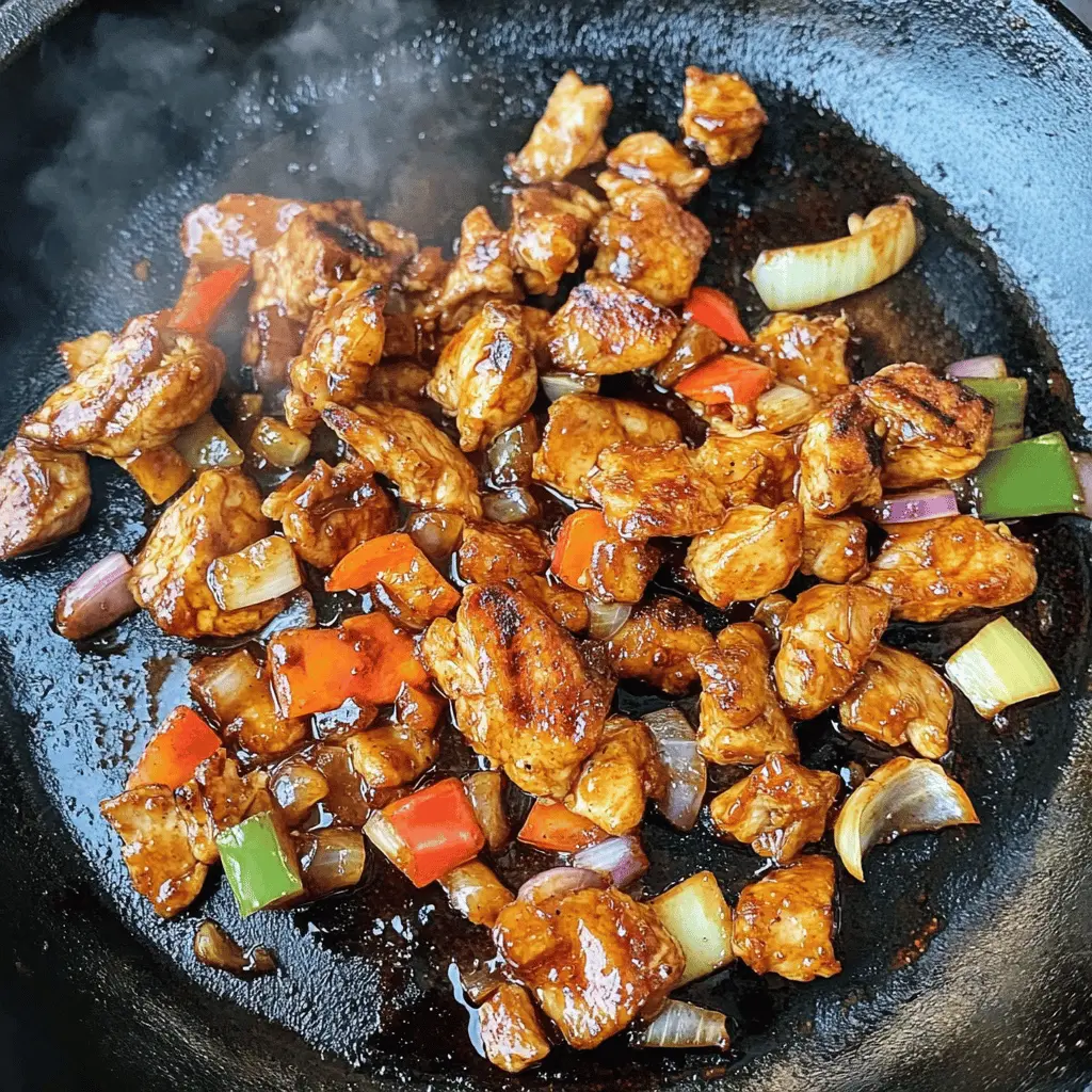 Looking for a tasty dinner option? This Blackstone Bourbon Chicken is perfect for griddle cooking! With mouthwatering flavors from soy sauce, brown sugar, and bourbon, this easy recipe will have everyone asking for seconds. Ideal for a quick weeknight meal or a weekend gathering, don’t forget to save this savory dish for your next cookout!