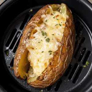 Get ready for the crispiest baked potatoes ever! These Air Fryer Baked Potatoes are perfectly fluffy on the inside, while the skin gets wonderfully crispy and golden. Made with just a few simple ingredients, they’re the perfect side dish for your favorite meals or a tasty snack on their own. Save this pin for an easy, delicious recipe that’s sure to impress!