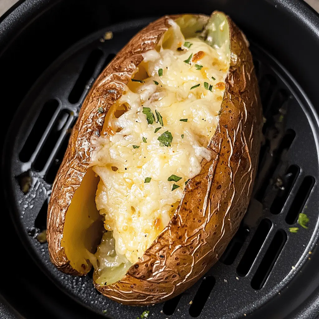Get ready for the crispiest baked potatoes ever! These Air Fryer Baked Potatoes are perfectly fluffy on the inside, while the skin gets wonderfully crispy and golden. Made with just a few simple ingredients, they’re the perfect side dish for your favorite meals or a tasty snack on their own. Save this pin for an easy, delicious recipe that’s sure to impress!