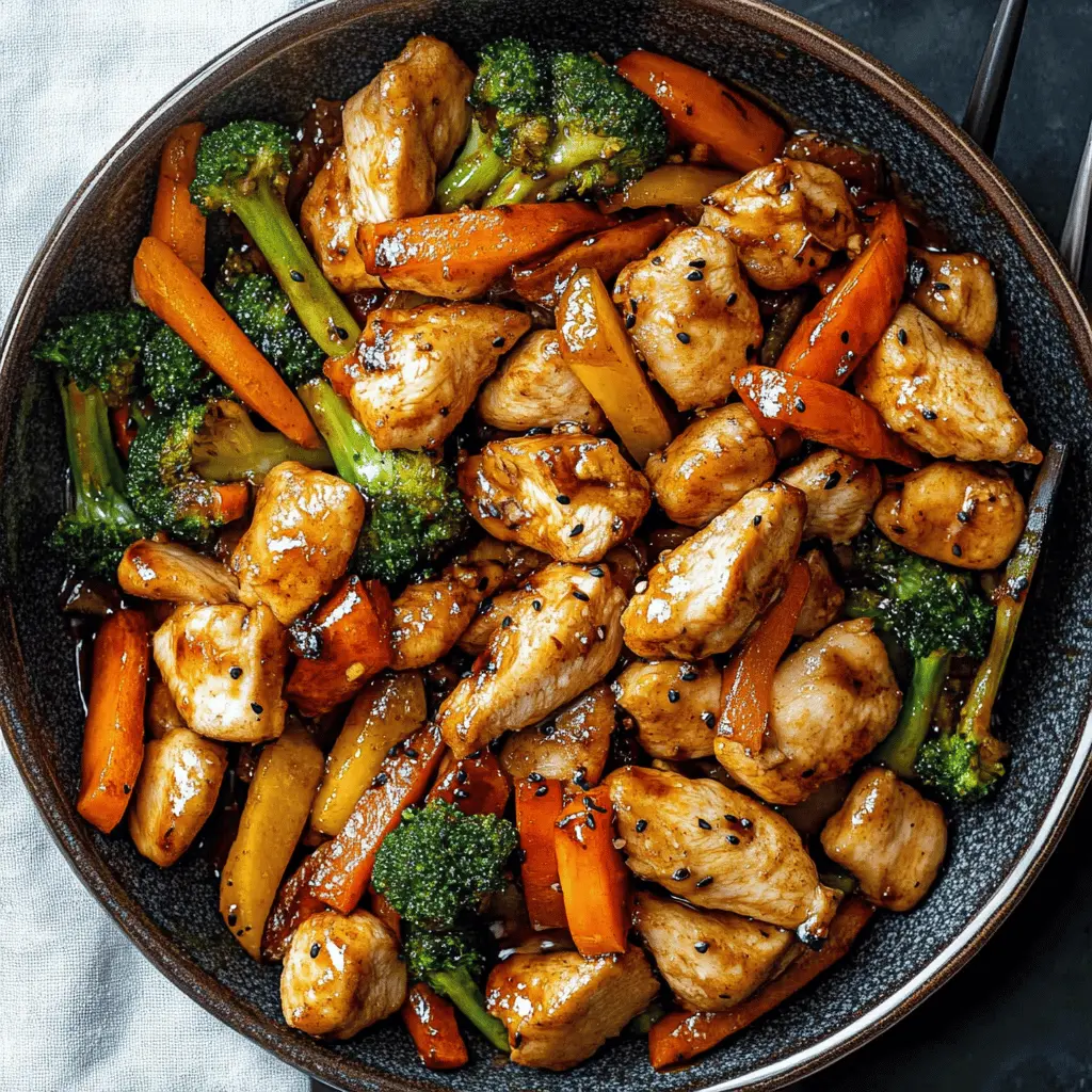 Craving a taste of Japan at home? This Hibachi Chicken and Vegetables recipe brings restaurant flavors to your kitchen with juicy chicken, colorful veggies, and a delicious soy sauce glaze. It’s an easy weeknight dinner that’s perfect for the whole family. Save this recipe for your next meal prep or get-together to impress your guests!