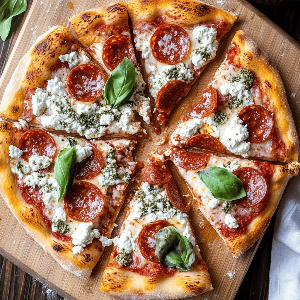 Get ready for a flavor-packed adventure with this Hot Honey Pepperoni Ricotta Pizza! The creamy ricotta balances the spicy pepperoni, while a drizzle of sweet hot honey elevates every bite. Perfect for pizza night or any casual gathering, this recipe is a must-save for those looking to impress family and friends. Don’t miss out on making this delicious twist on a classic!