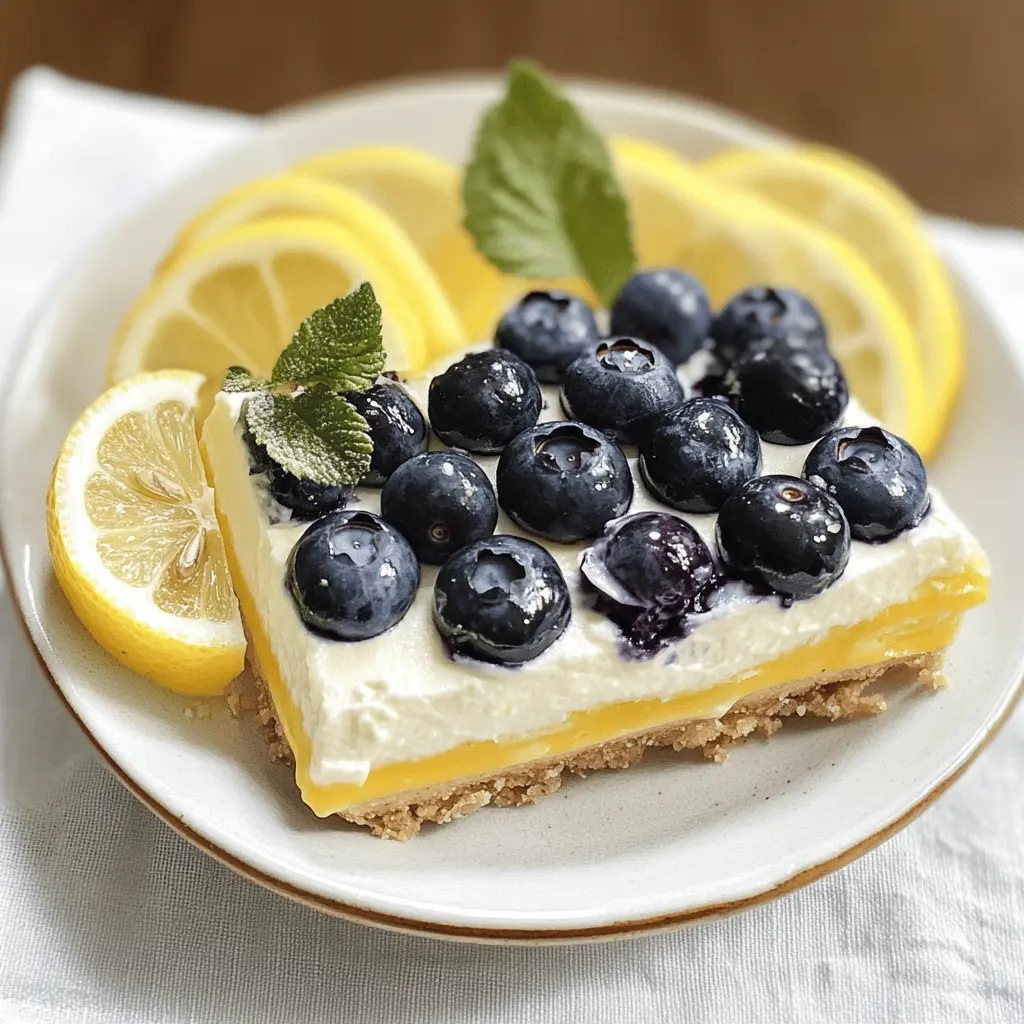 Brighten your day with this refreshing Lemon Blueberry Delight! This easy dessert combines zesty lemon and sweet, juicy blueberries for a perfect balance of flavors. Ideal for summer gatherings, picnics, or a simple treat at home. Save this recipe for a delightful finish to any meal or a snack you’ll crave!