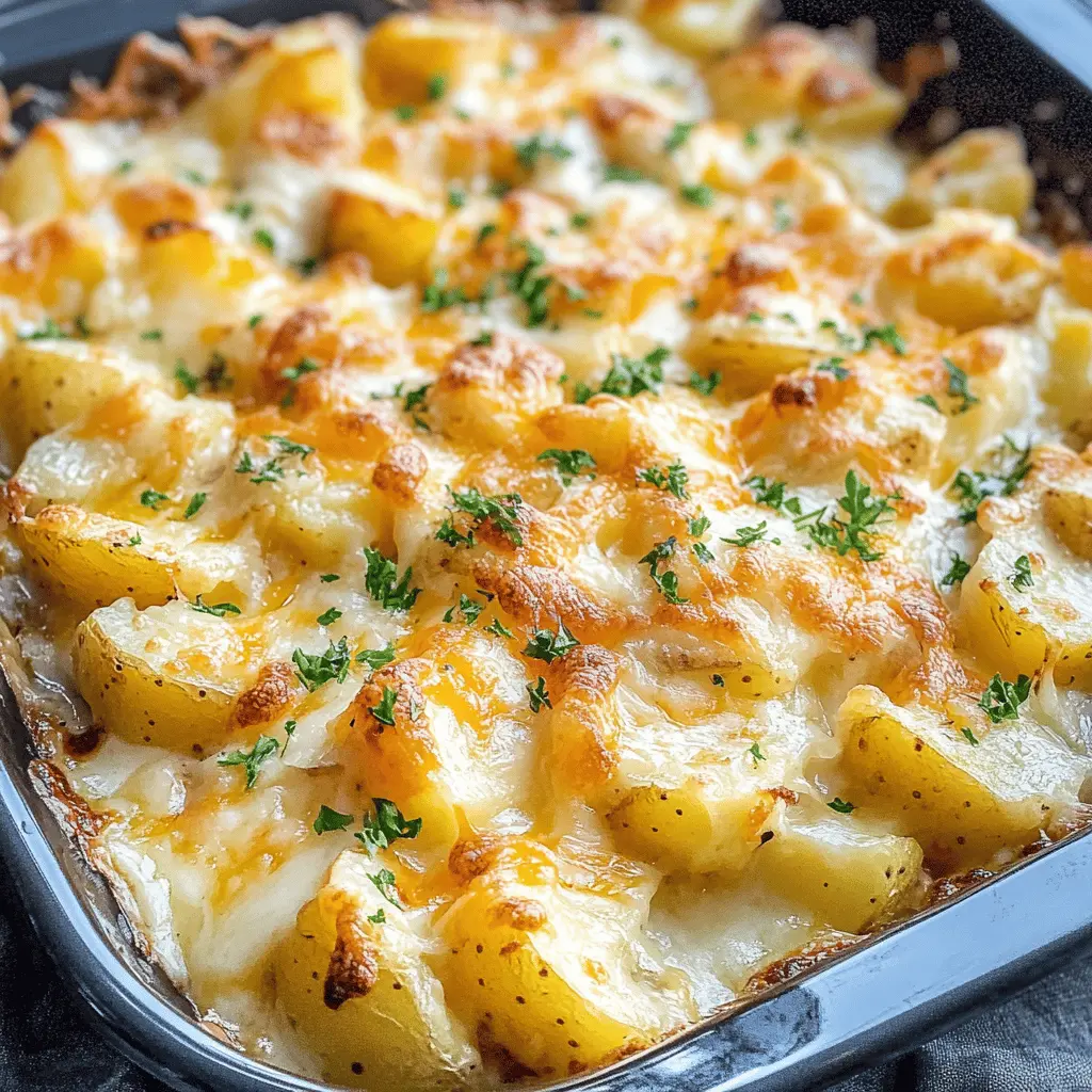 Get ready to impress with these Smoked Cheesy Potatoes! Packed with gooey cheese and a hint of smoky flavor, this simple side dish is perfect for any gathering. Easy to prepare and guaranteed to please, these potatoes are a must-try. Save this recipe for your next BBQ or family dinner!