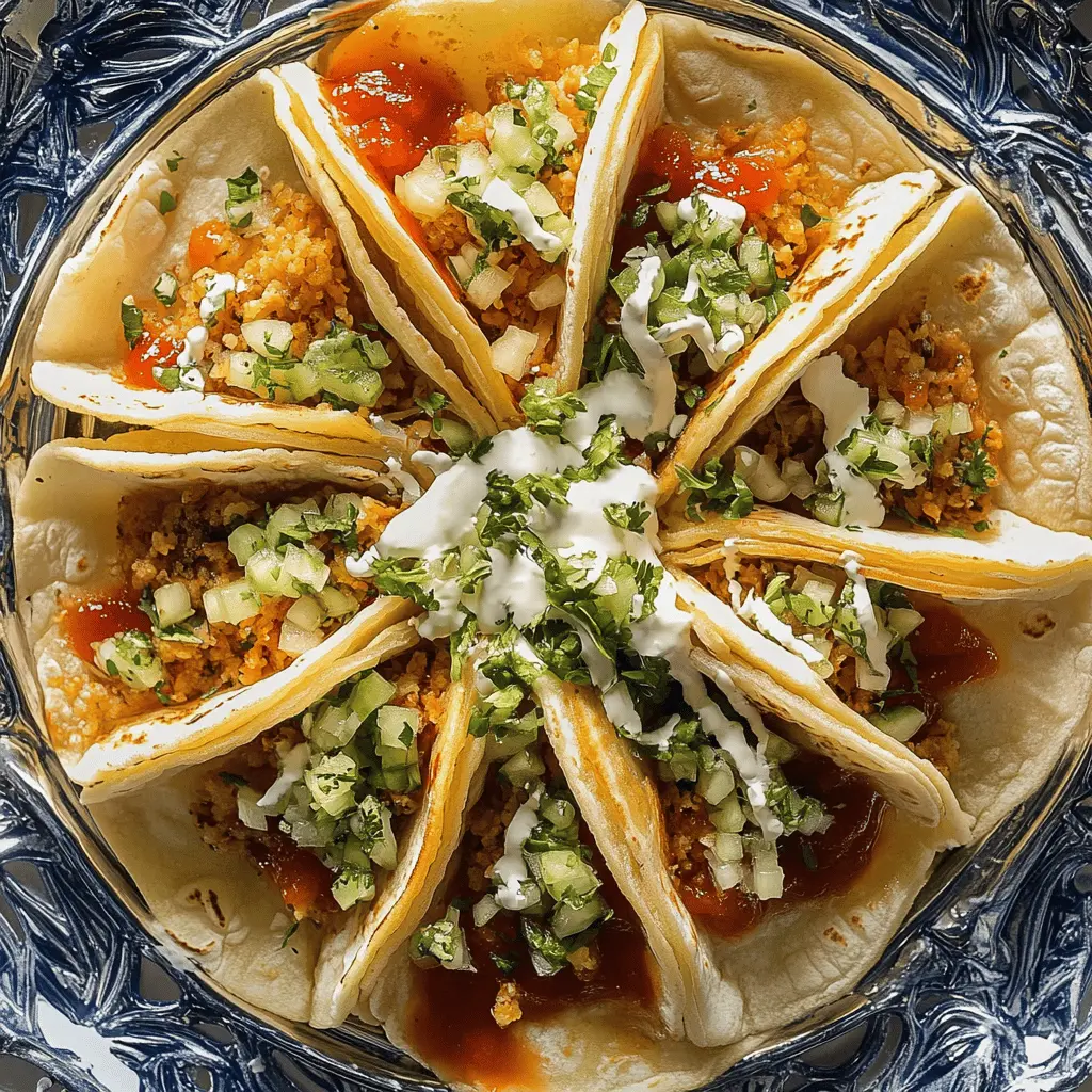 Crispy on the outside and packed with flavor, Tacos Dorados will be the star of your next meal! These delicious fried tacos are filled with seasoned meats or veggies, topped with fresh salsa, and ready to impress everyone at your gathering. Save this recipe for your next taco night or family feast! 🌮✨