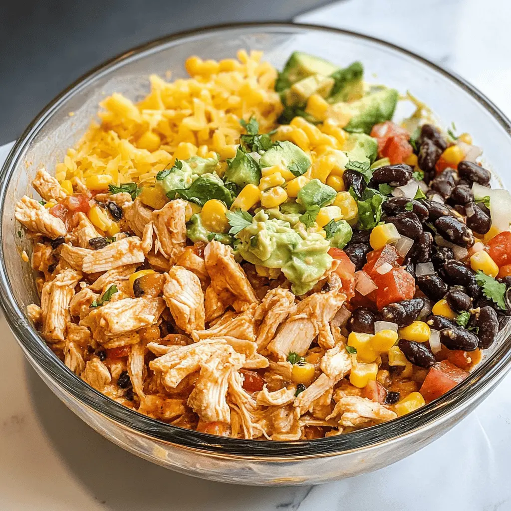 Easy Southwest Chicken Salad Recipe