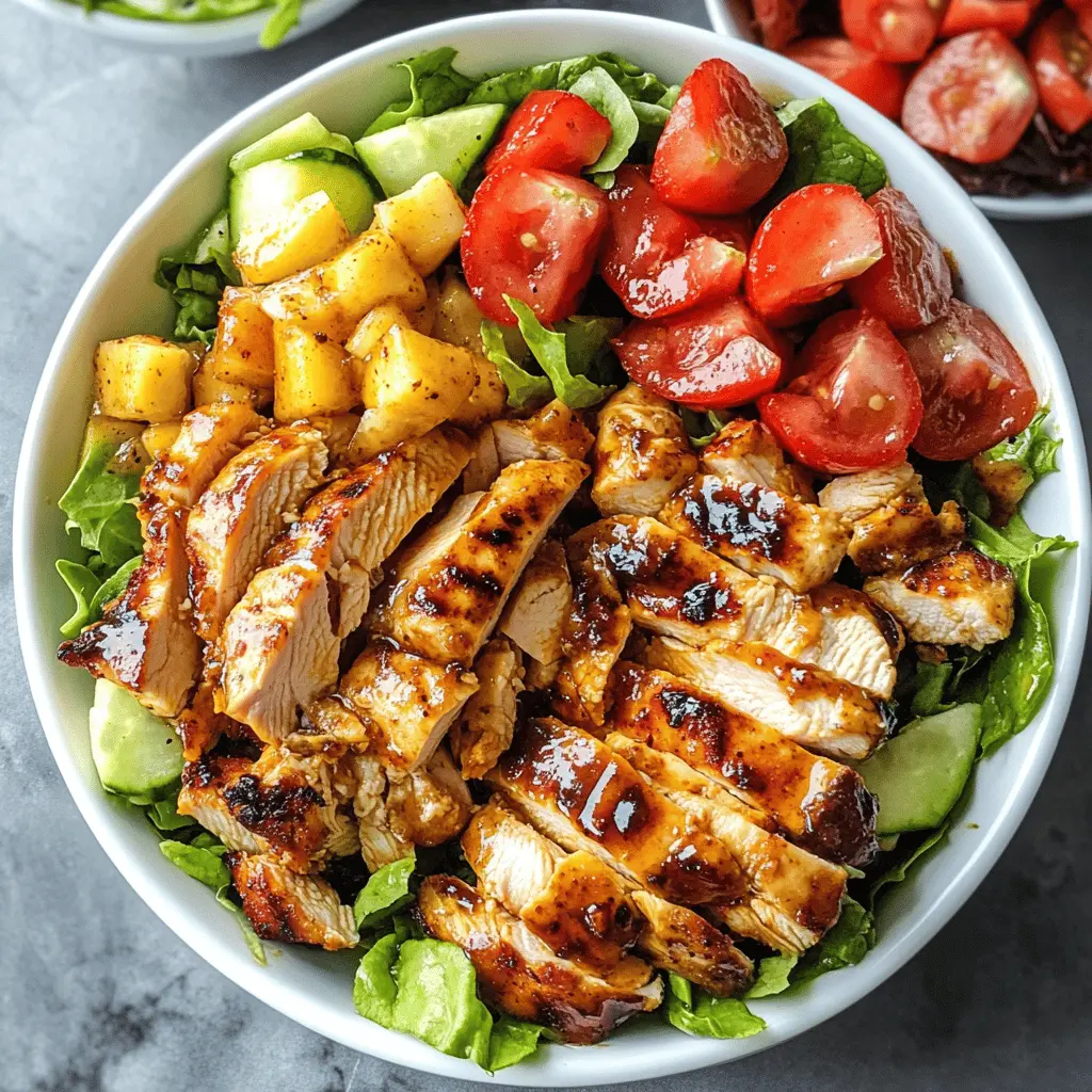 Easy Honey Mustard Chicken Salad Recipe
