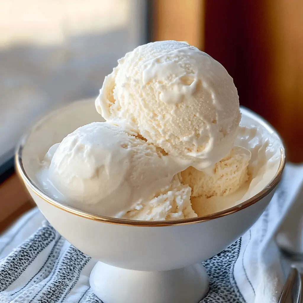 Creamy Greek Yogurt Ice Cream Recipe