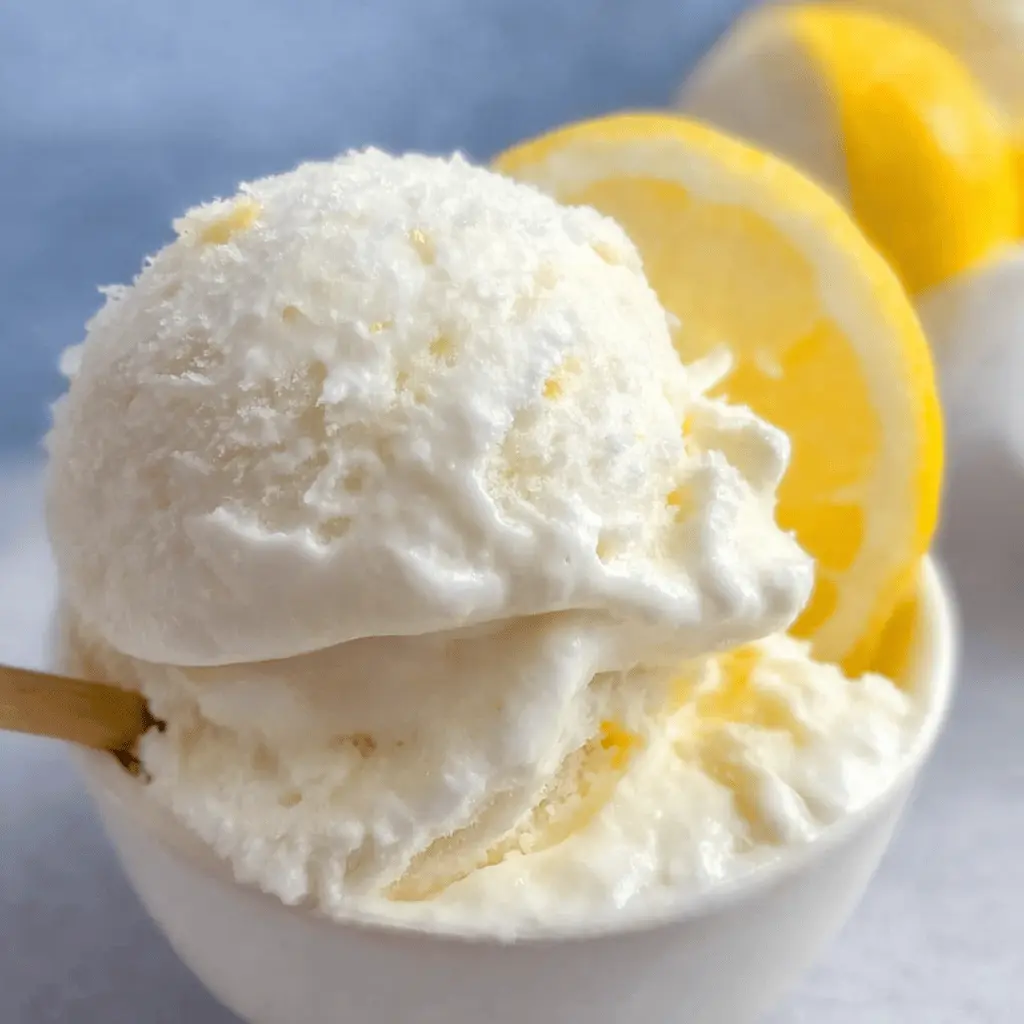 Easy Creamy Lemon Gelato Recipe