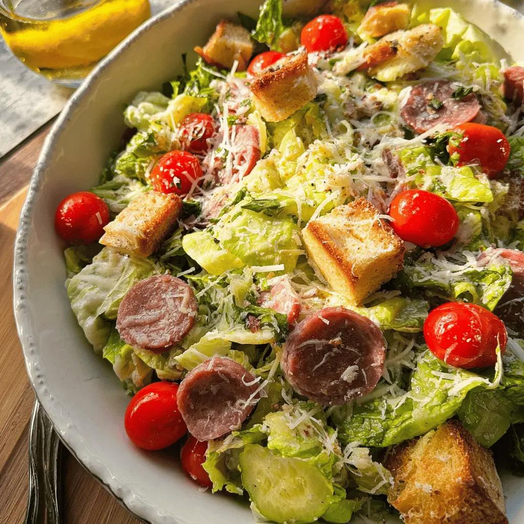Easy Italian Grinder Salad Recipe