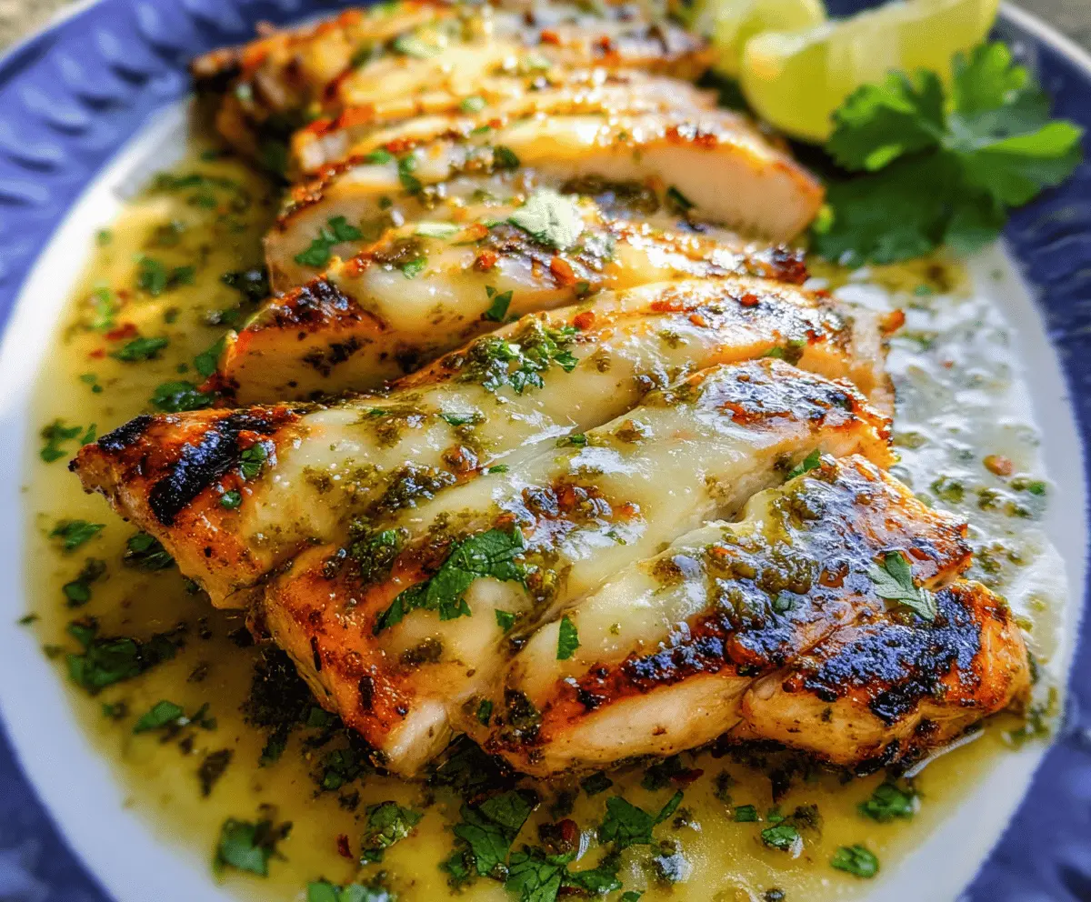 Easy Grilled Salsa Verde Chicken with Pepper Jack