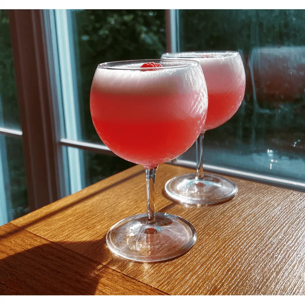 Easy Raspberry Vodka Sour Cocktail Recipe