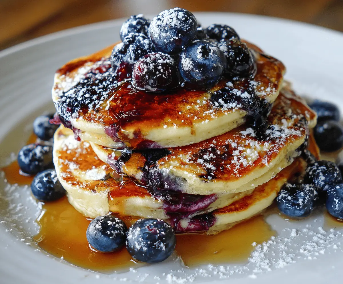 Blueberry Pancakes