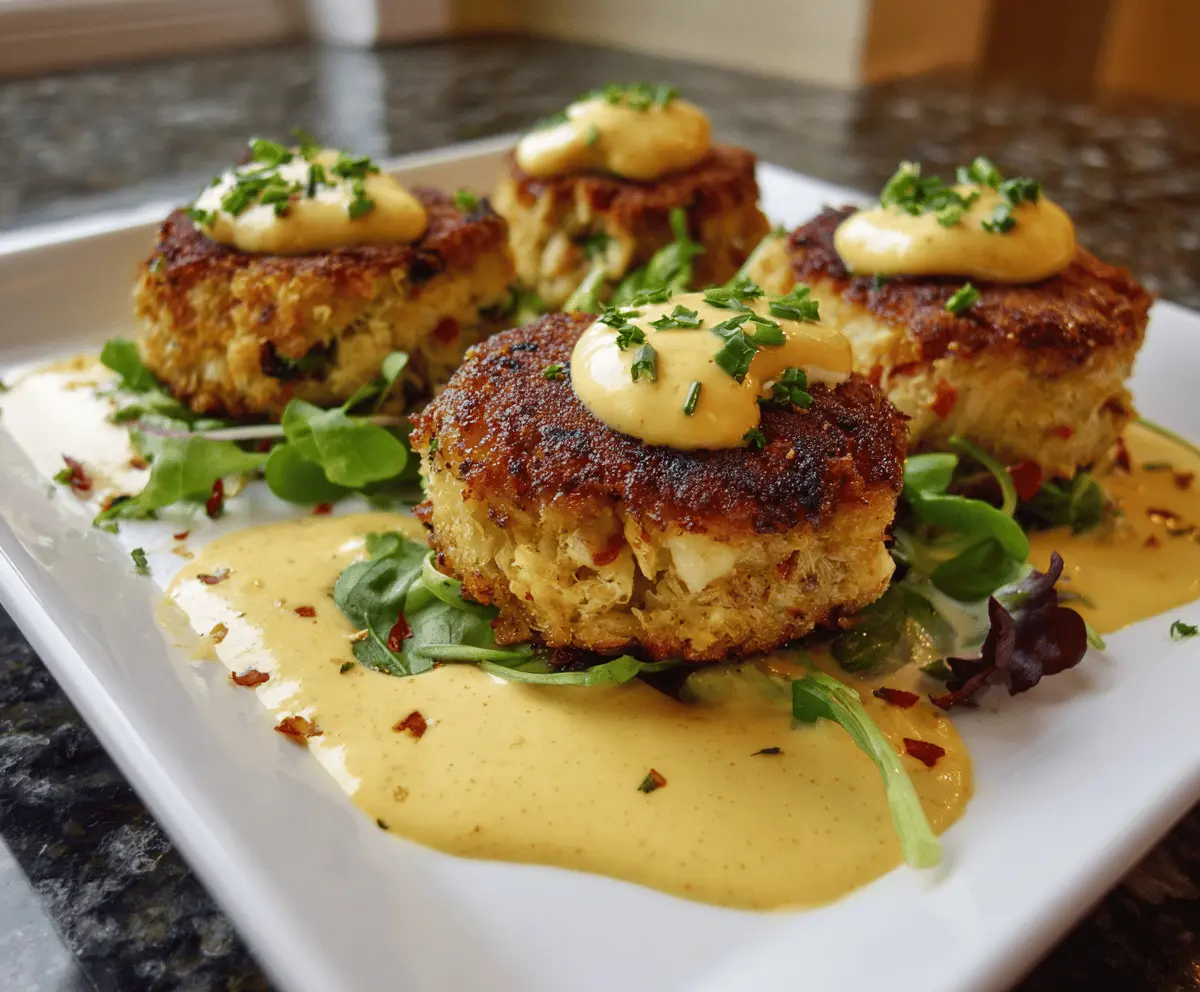 Crab Cakes with Remoulade Sauce