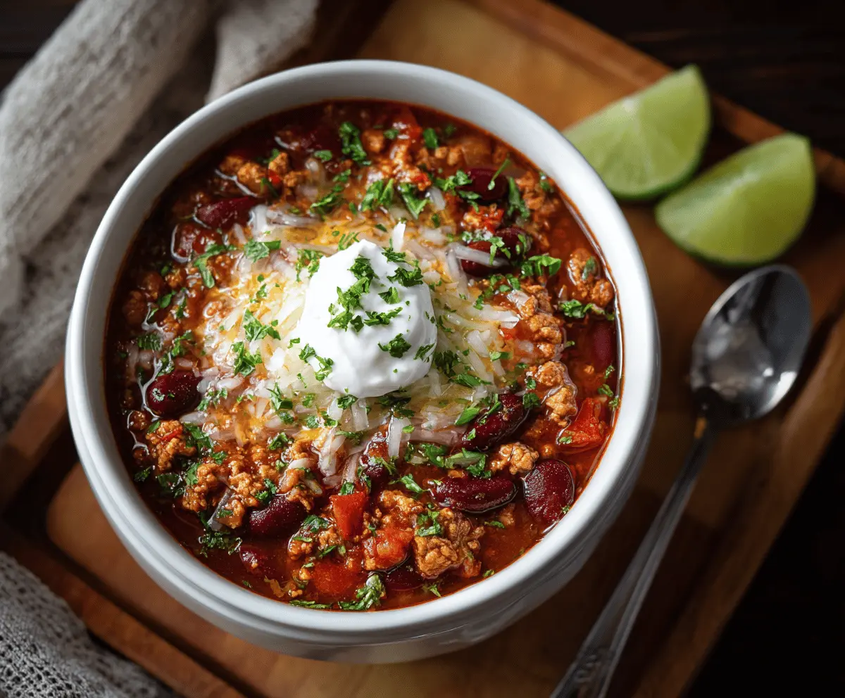 Turkey and Bean Chili