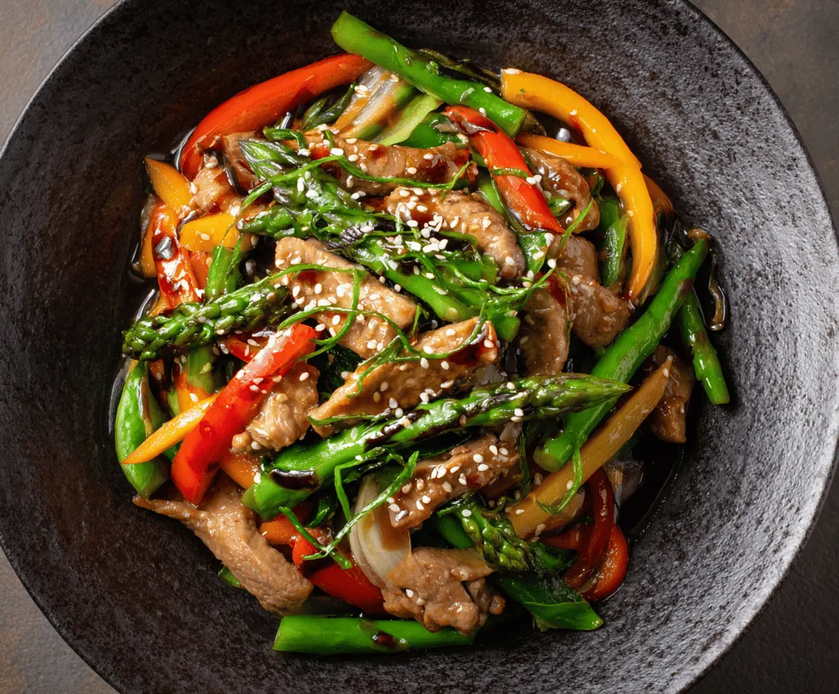 Pork Stir Fry with Vegetables