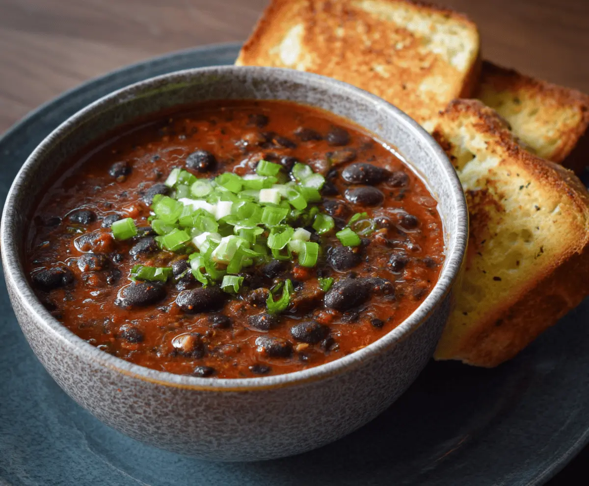 Vegetarian Black Bean Soup