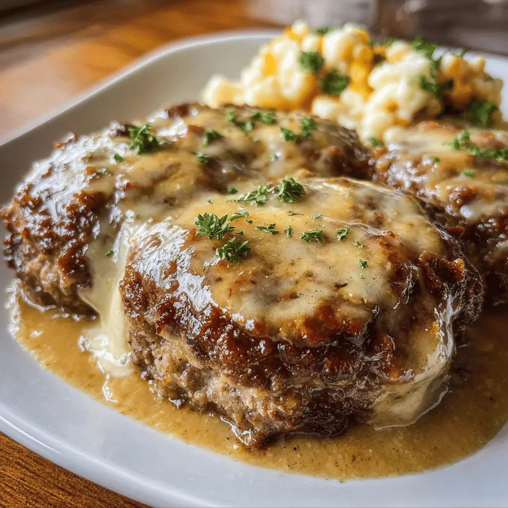 Easy Amish Hamburger Steak Bake Recipe