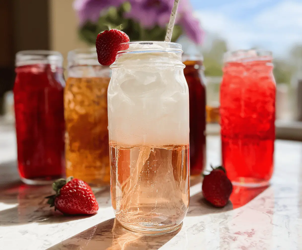 Easy Italian Cream Soda with Homemade Fruit Syrups