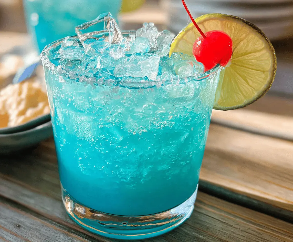 Refreshing Blue Margarita Recipe for Summer