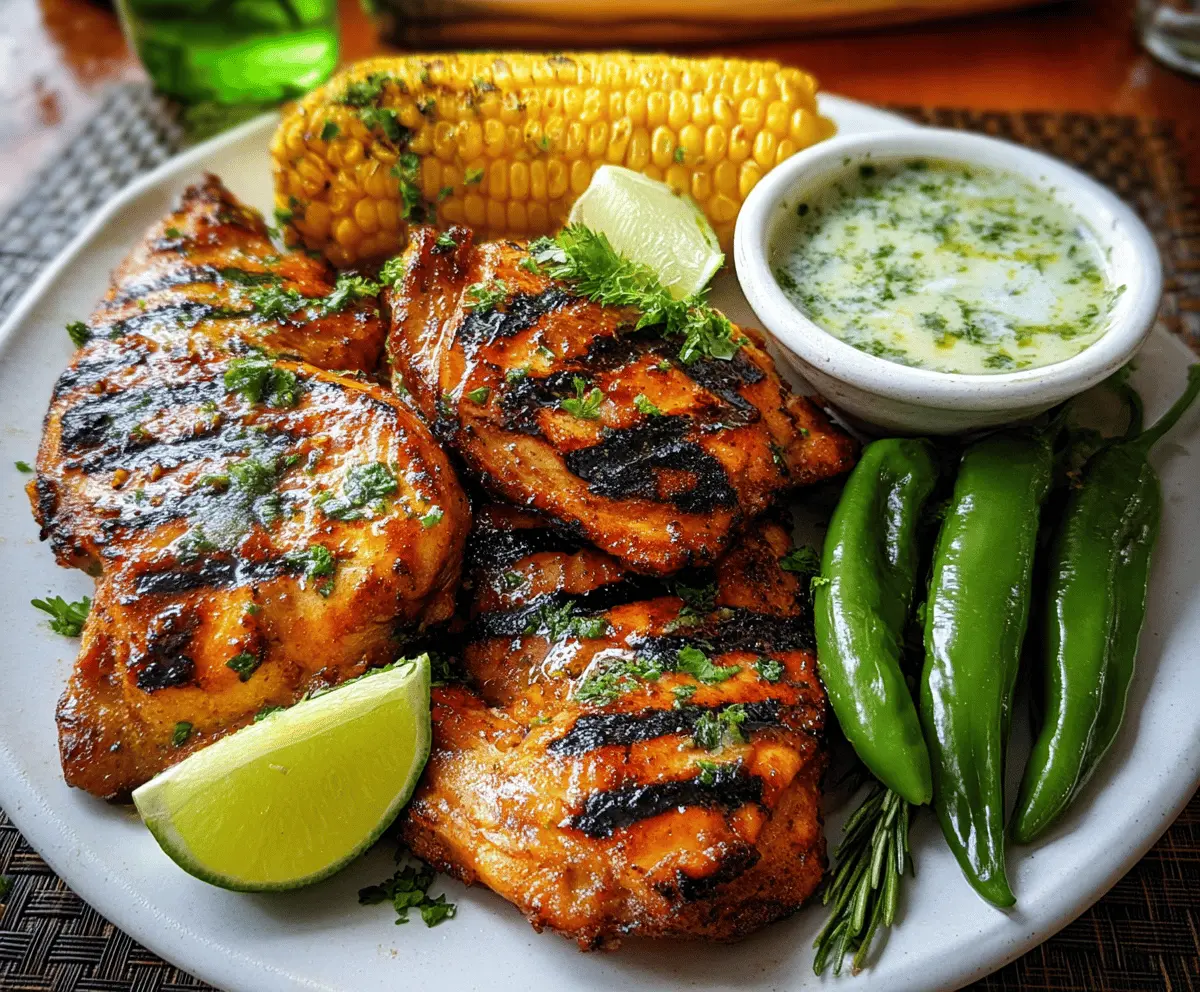 Easy Peruvian Grilled Chicken With Bold Flavors