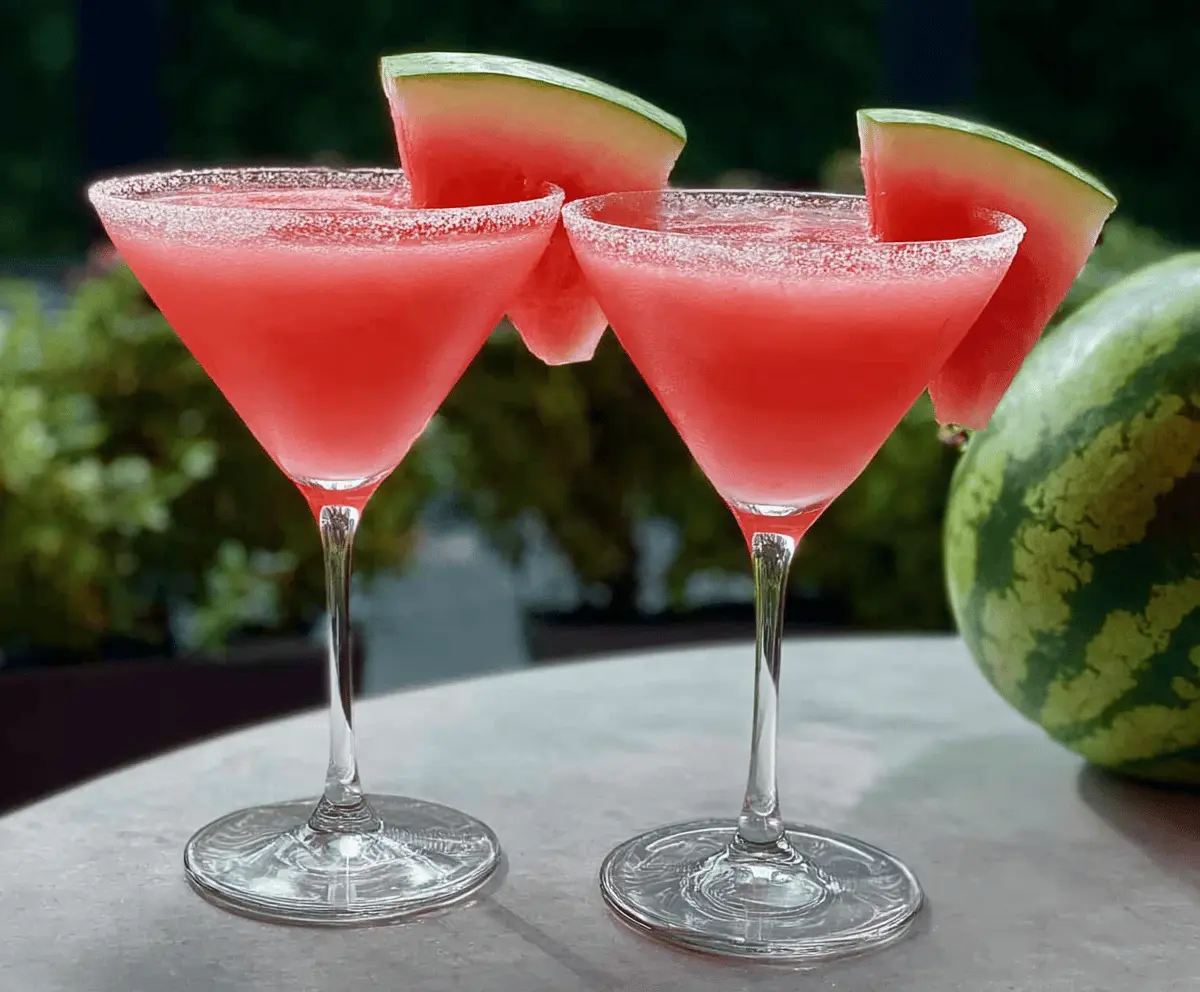 Refreshing Watermelon Cosmopolitan Cocktail Recipe