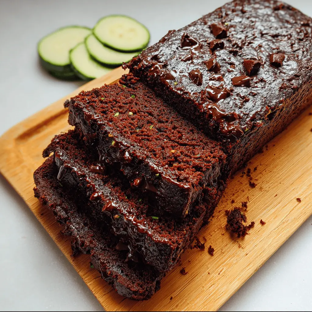 Moist Gluten-Free Chocolate Zucchini Bread Recipe