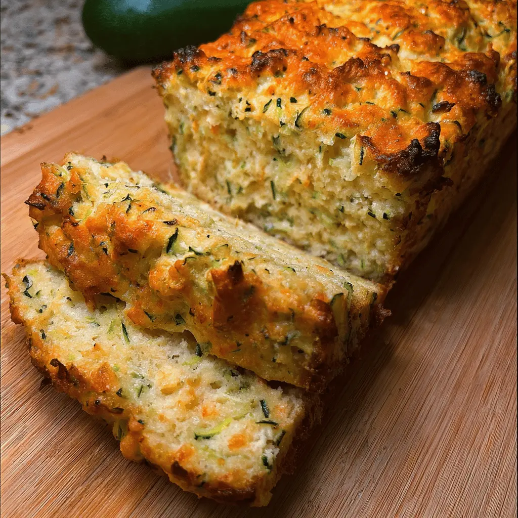 Easy Zucchini Cheese Bread Recipe With Moist Texture