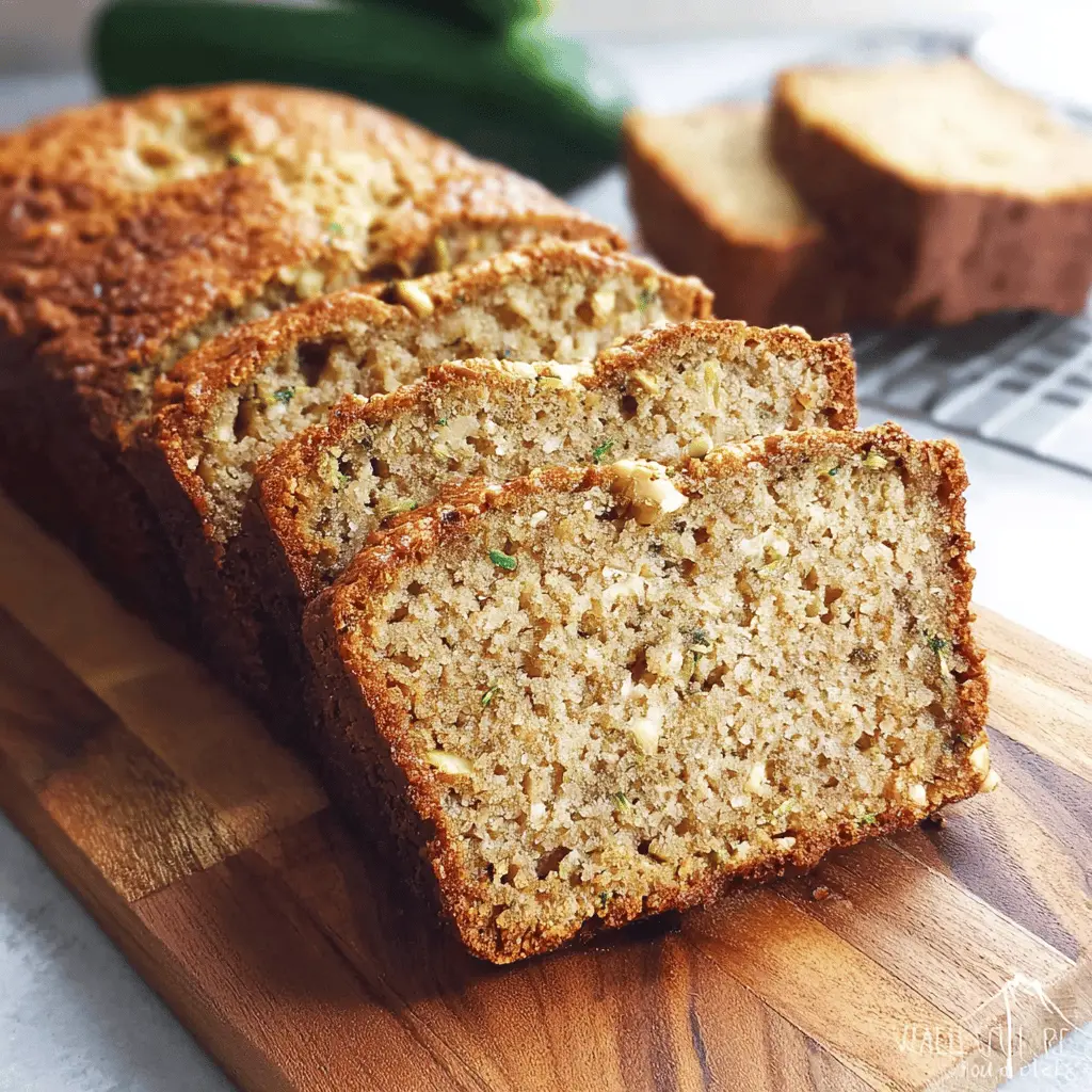 Easy Almond Flour Zucchini Bread Recipe