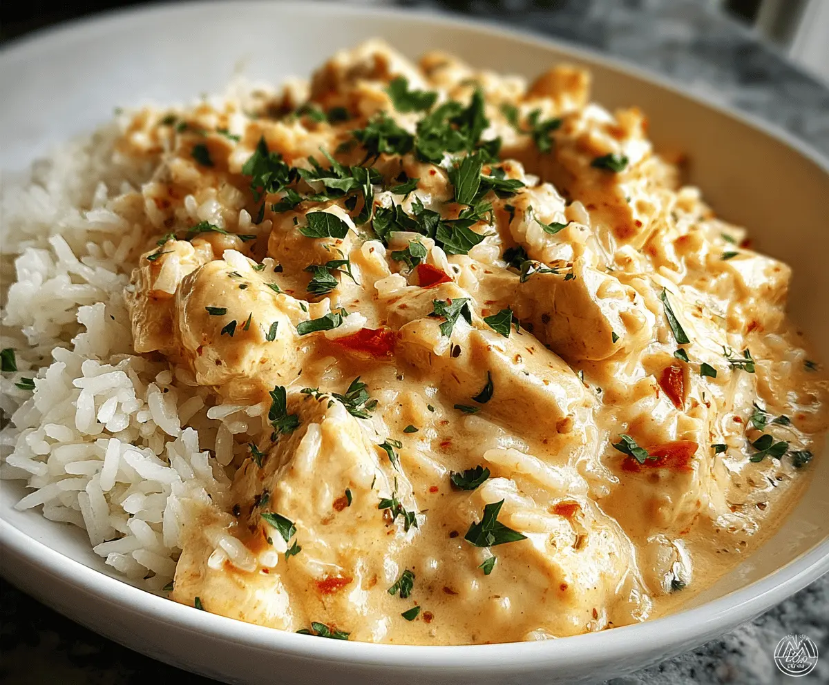 Creamy Chicken and Rice Recipe for Easy Dinner