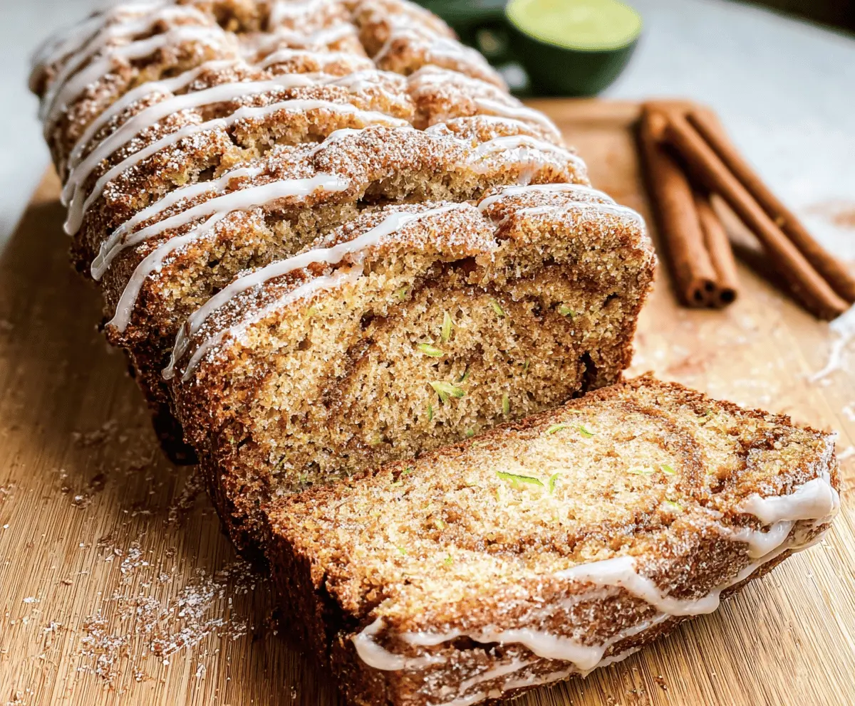 Best Cinnamon Swirl Zucchini Bread Recipe