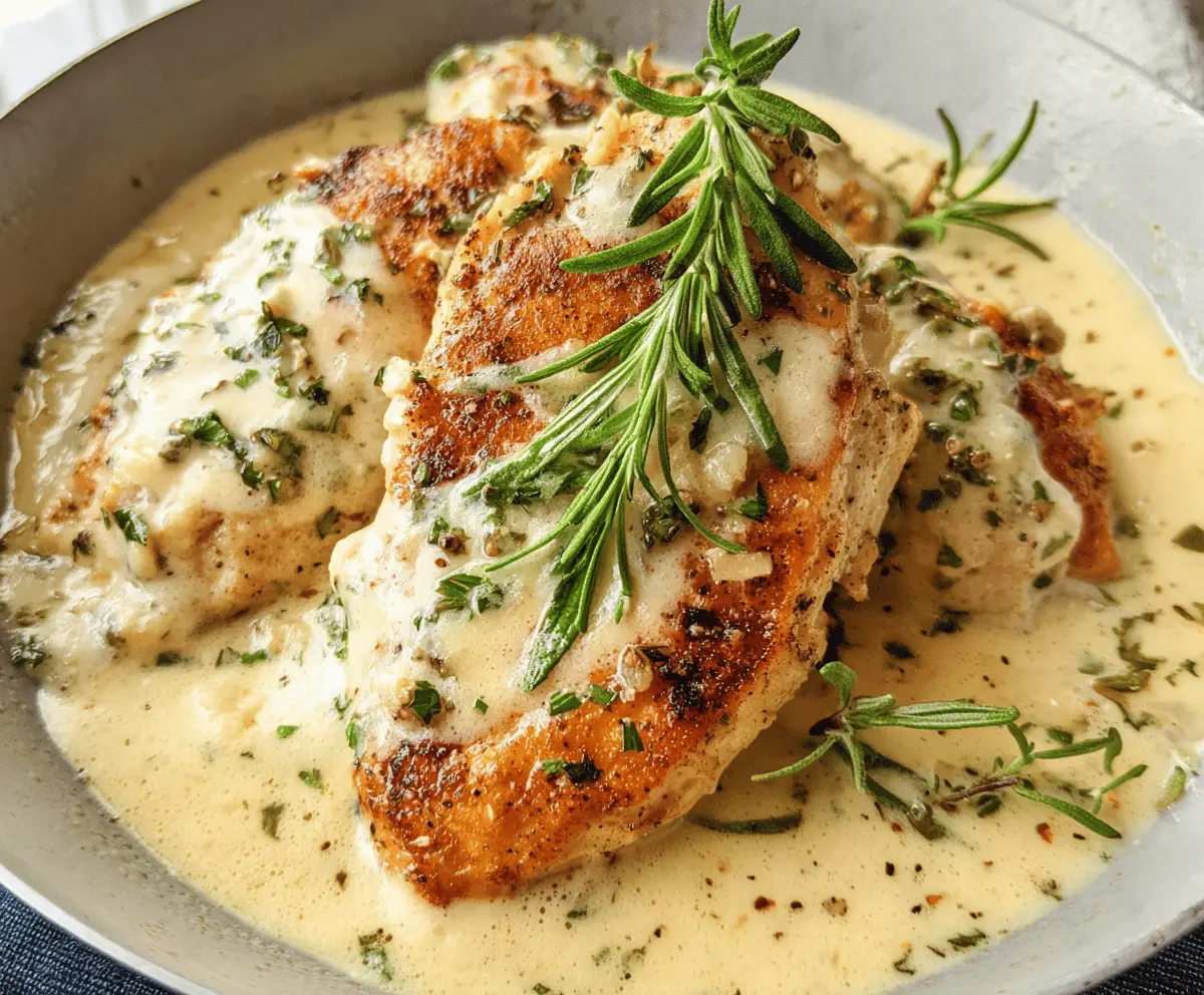 Creamy Herb Chicken Recipe for Easy Dinners