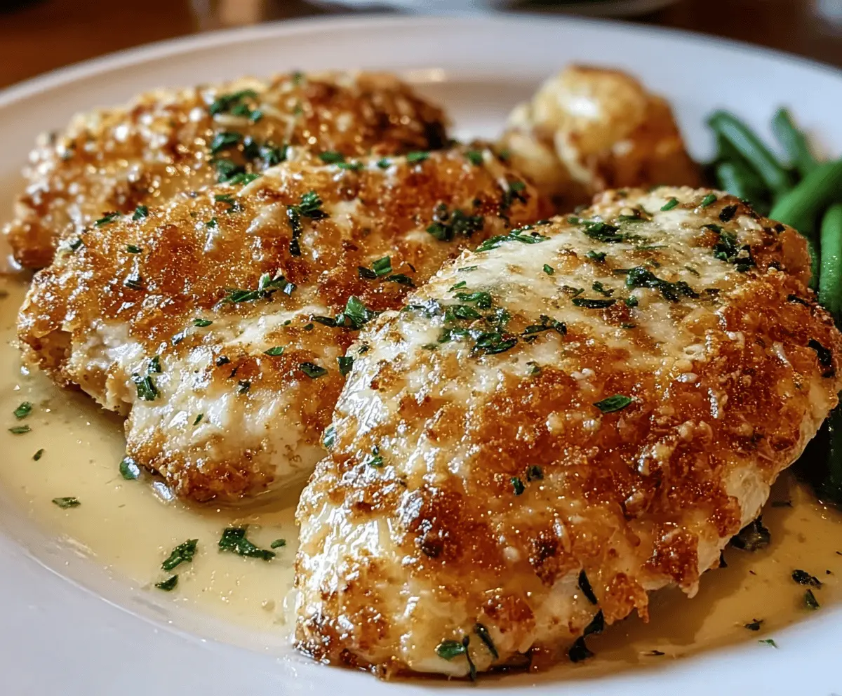Easy Longhorn Steakhouse Style Parmesan Chicken Recipe