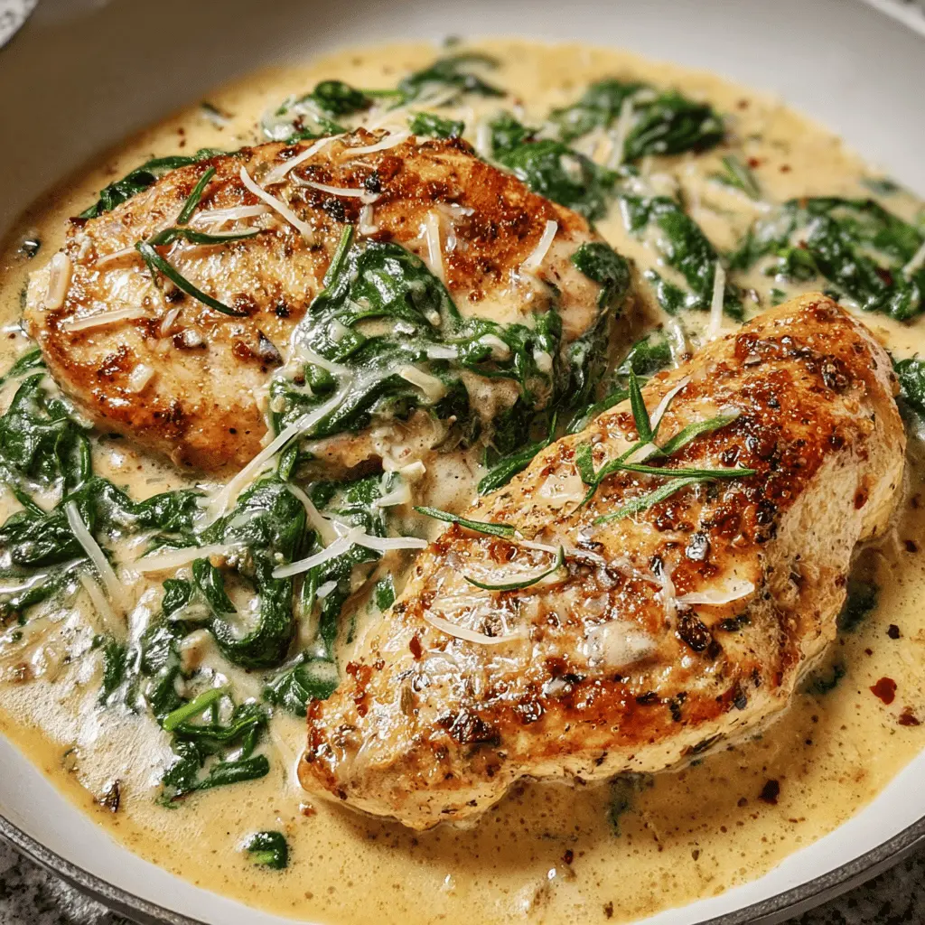 Creamy Chicken Florentine Recipe for Dinner