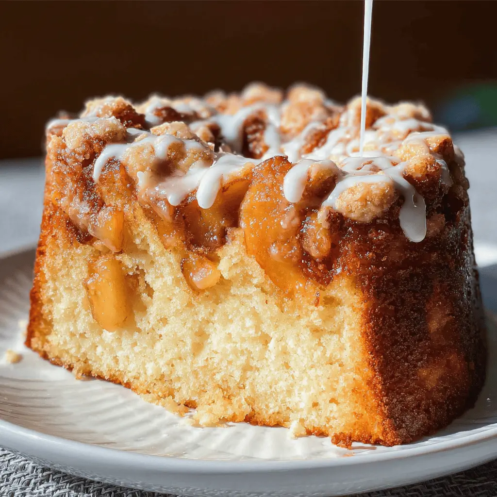 Moist Cream Cheese Peach Cobbler Pound Cake Recipe