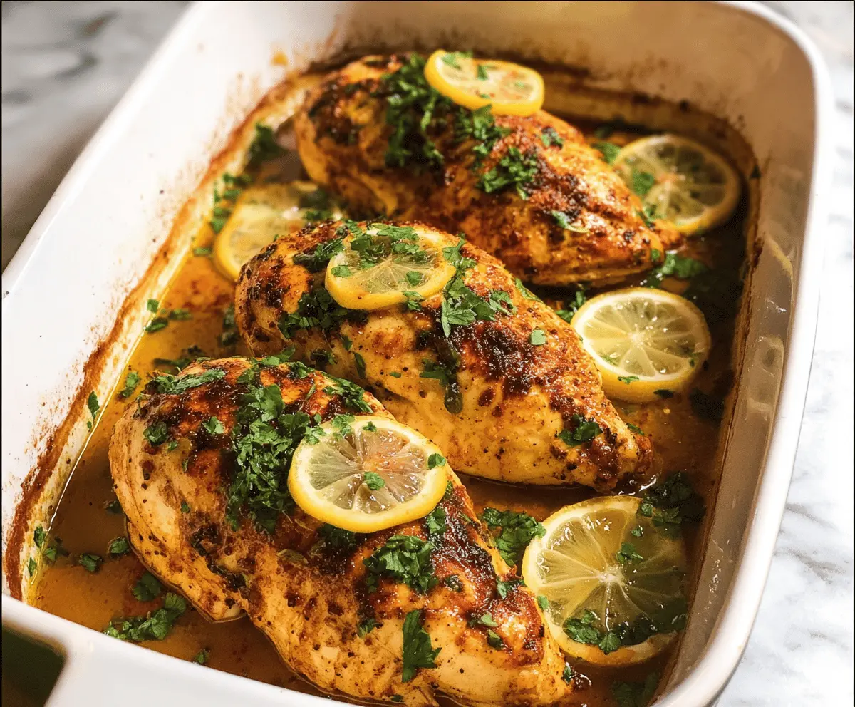 Easy Oven Baked Chicken Breast Recipe for Juicy Dinner