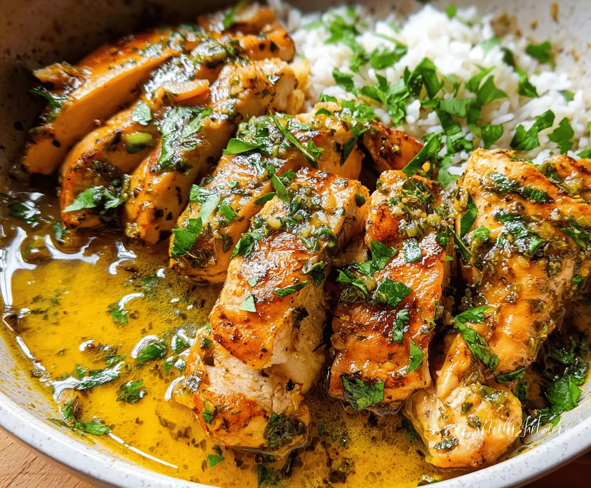 Easy Garlic Butter Chicken Recipe