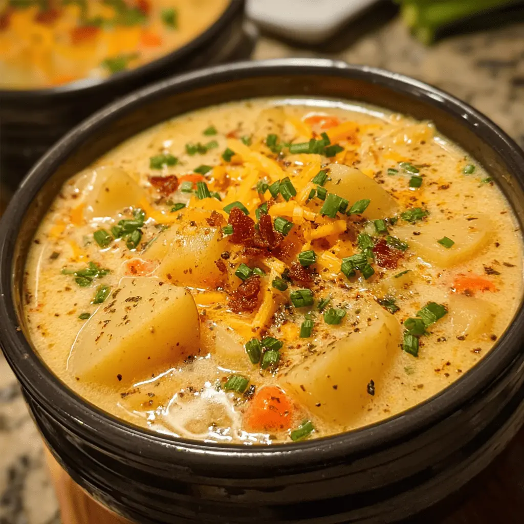 Easy Crockpot Potato Soup Recipe for Cozy Meals