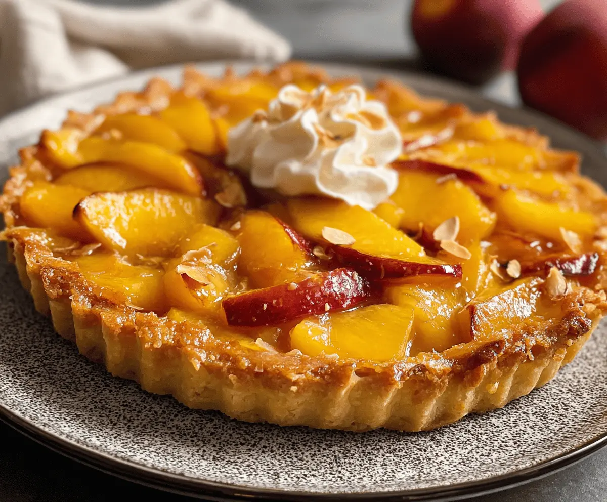 Easy Peach Tart Recipe for Sweet Summer Treats