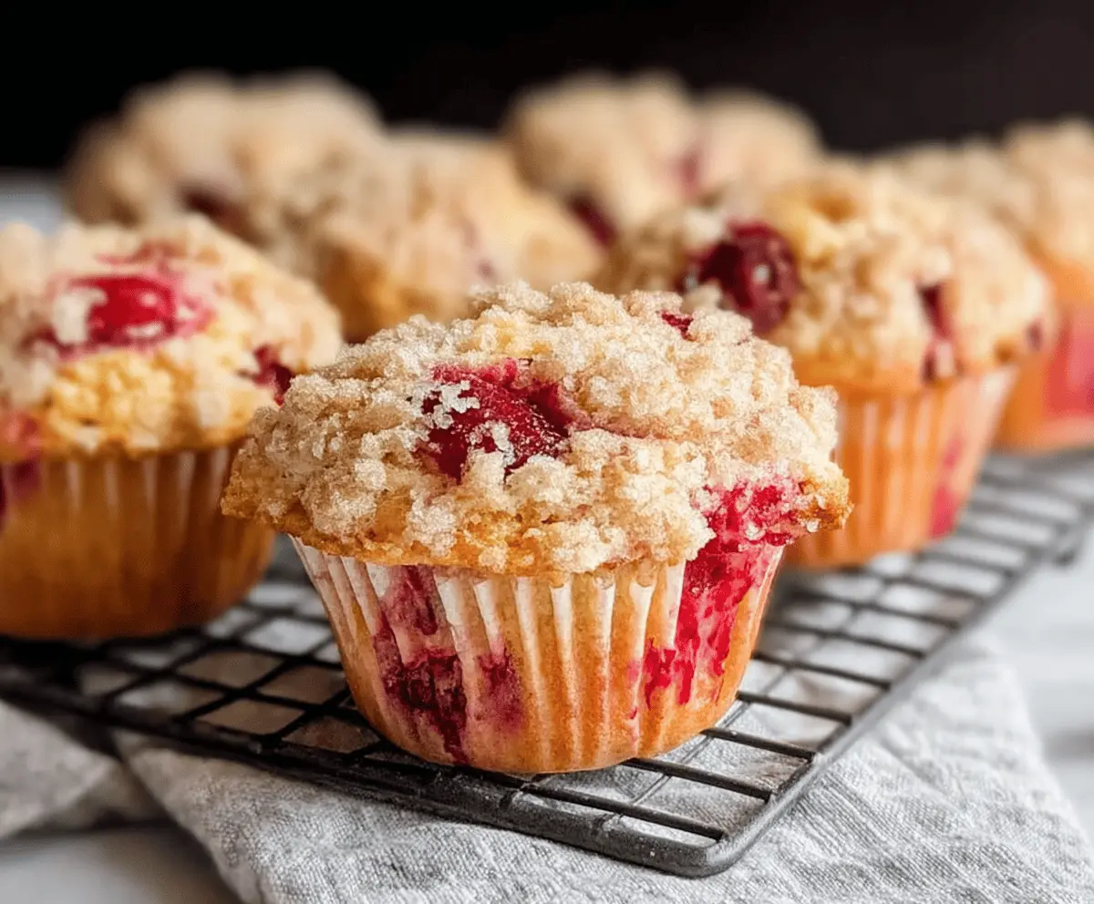 Easy Cherry Cobbler Muffins Recipe