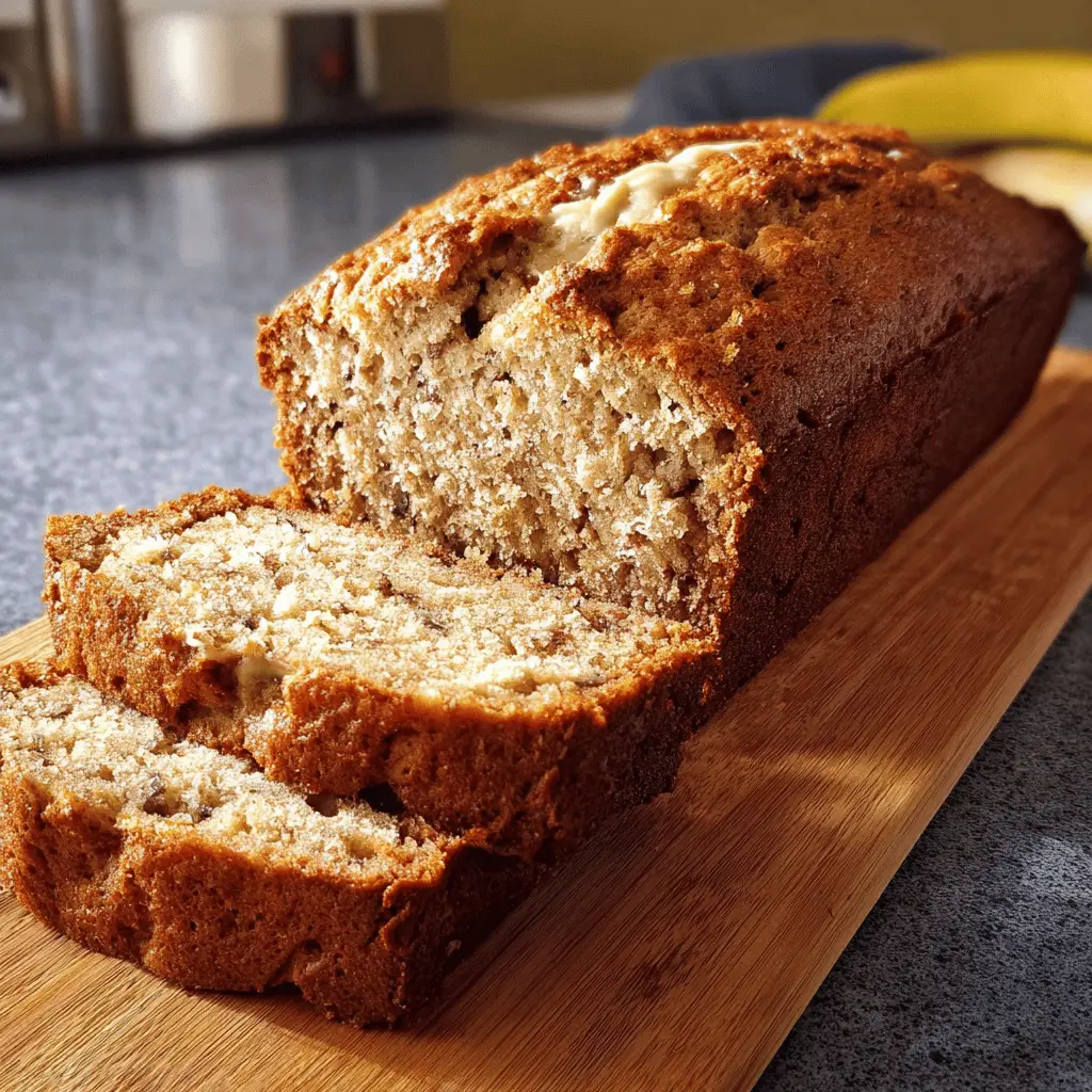 Moist Sour Cream Banana Bread Recipe