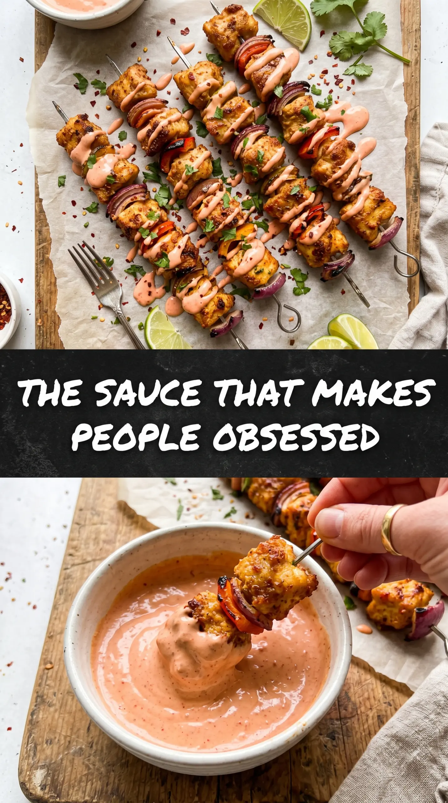 Bang Bang Chicken Kabobs spicy grilled kabobs