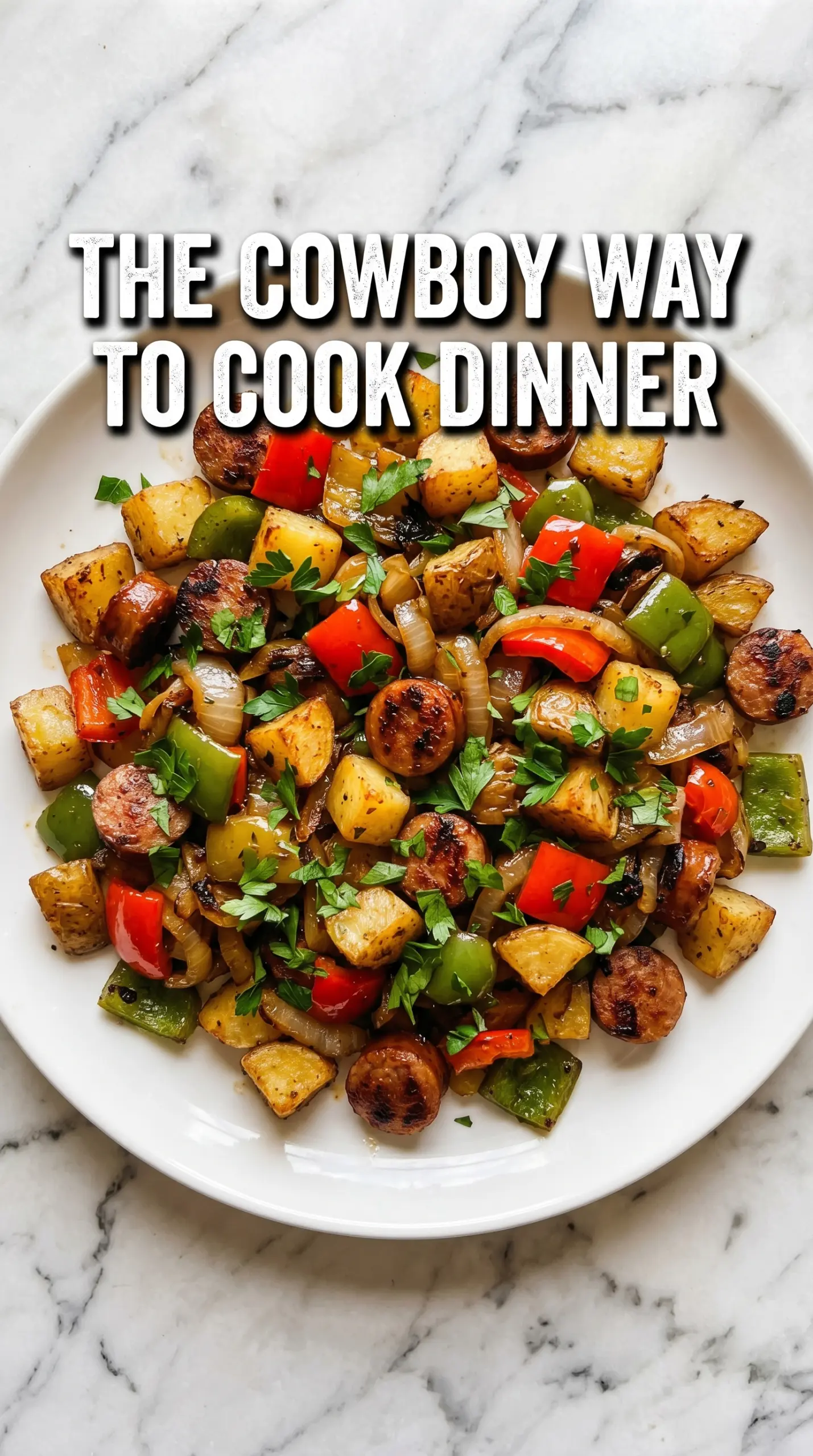 Blackstone Cowboy Stir Fry savory steak peppers