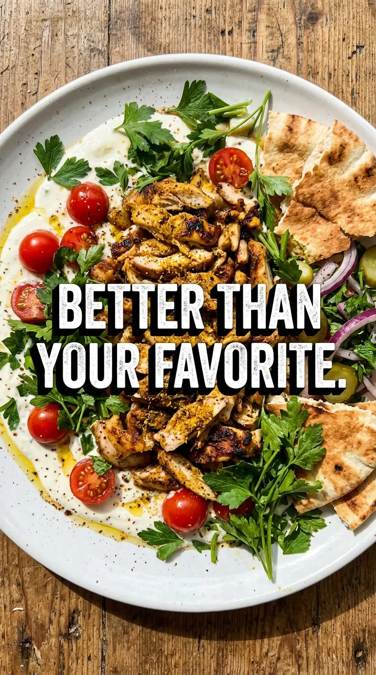 Chicken Shawarma spiced chicken pita tahini