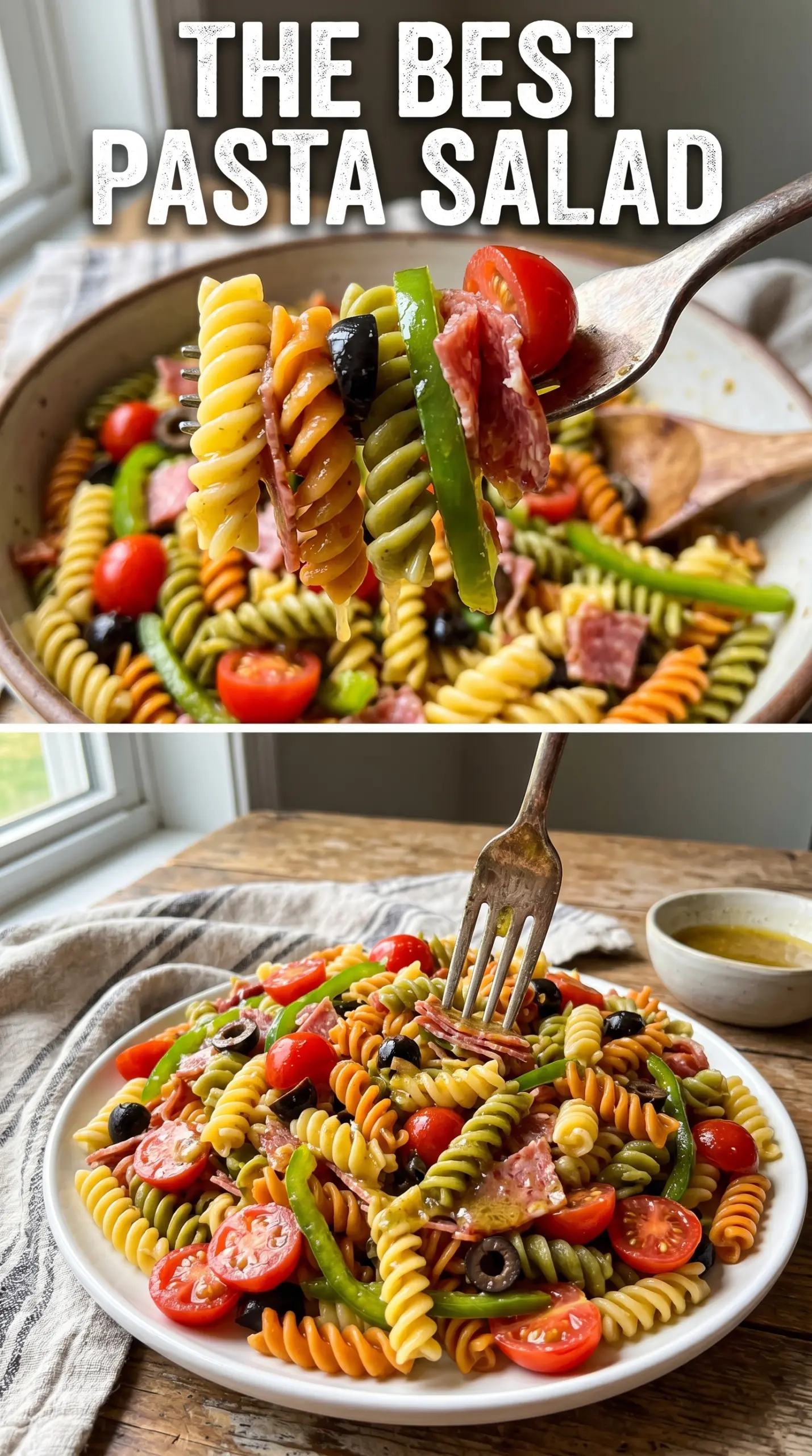 Classic Pasta Salad creamy crunchy picnic