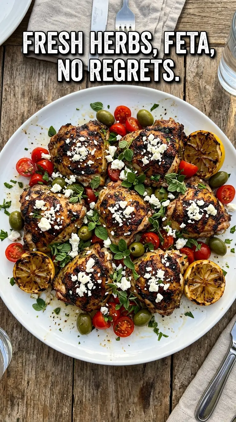 Greek chicken marinade lemon oregano garlic