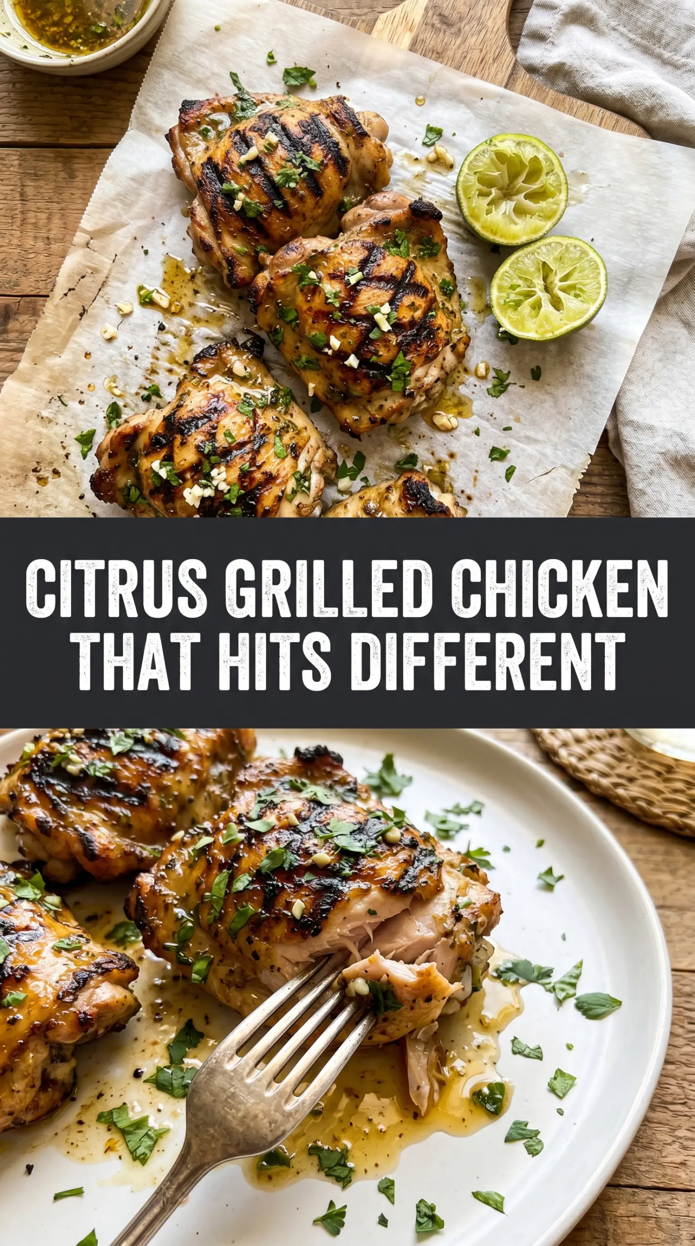 Key West grilled chicken citrus-charred tropical
