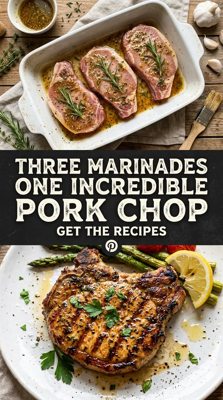 Quick & Easy Pork Chop Marinades juicy grilled savory