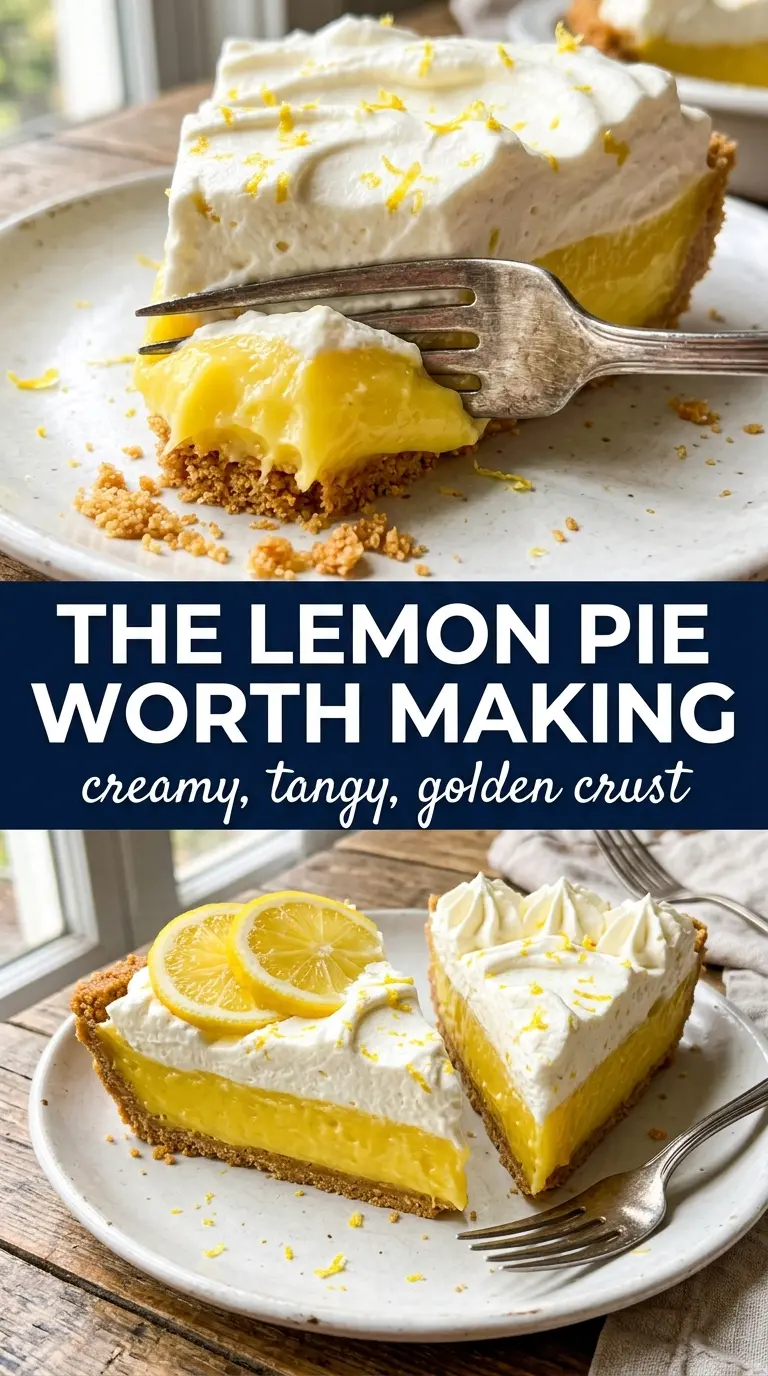 lemon cream pie silky creamy citrus