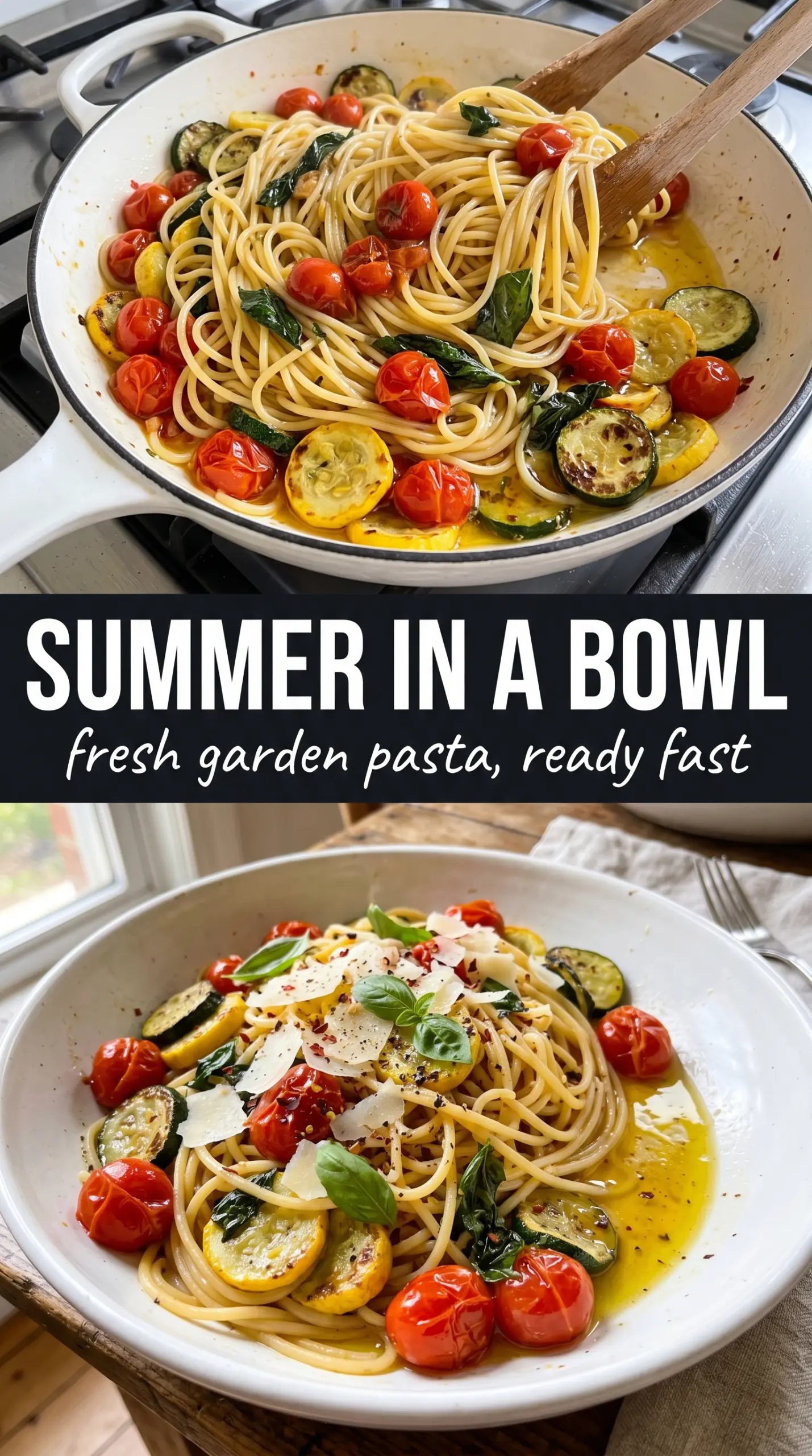 Prepared recipe ready to serve